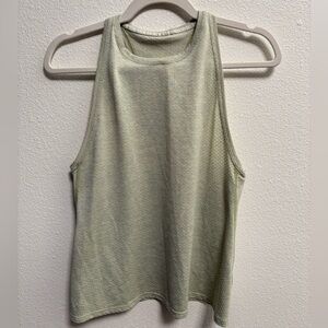 Outdoor Voices Women's Light Green Sleeveless Racer-Back Tank Medium